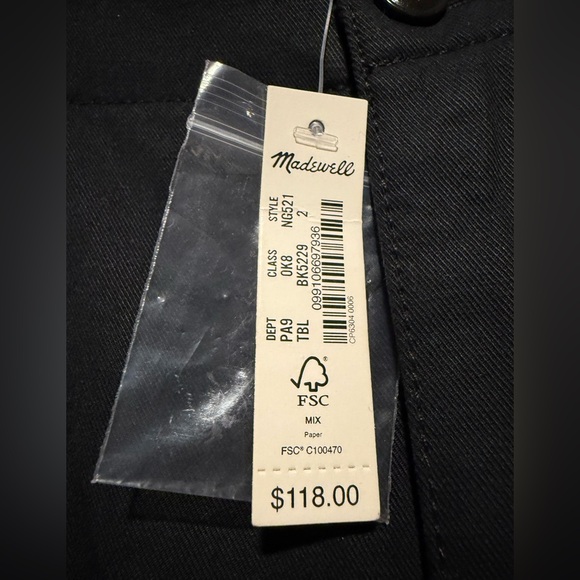 NWT Madewell The Harlow Wide-Leg Pant - Picture 6 of 9